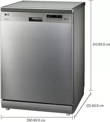LG D1452CF Free Standing 14 Place Settings Dishwasher (OPEN BOX) LG D1452CF Free Standing 14 Place Settings Dishwasher (OPEN BOX)